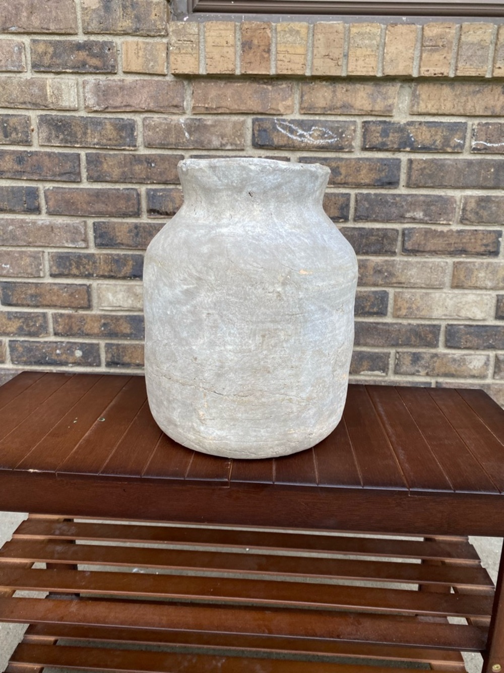 Gray Stone Milk Jug
